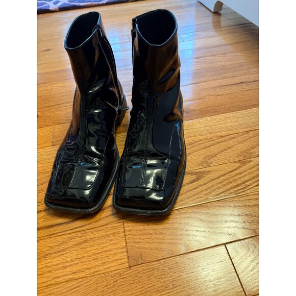 Tibi Patent Mario Boots 40 - Picture 3 of 7